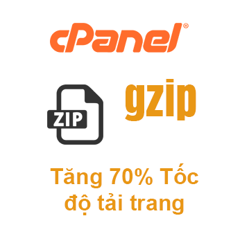 Tăng tới 70% tốc độ tải trang với host cPanel bằngchức năng nén gzip